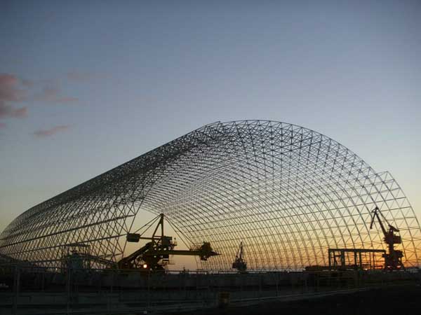 北辰热电厂网架工程