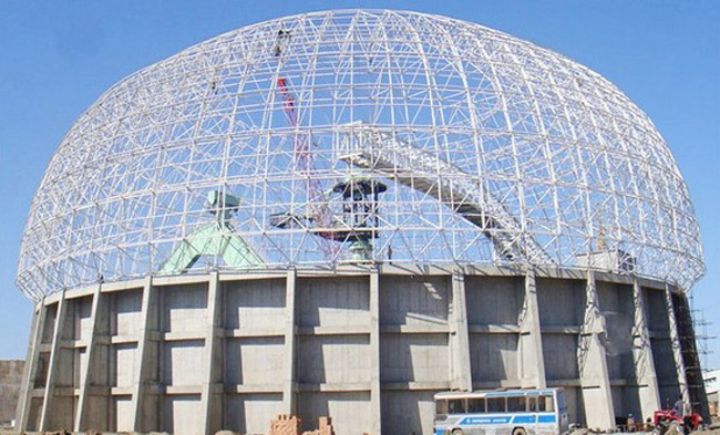 北辰圆形煤场网架