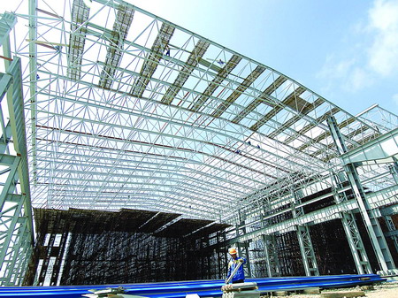 北辰船厂网架工程